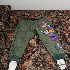 Greg Lauren Zip Lounge Pants